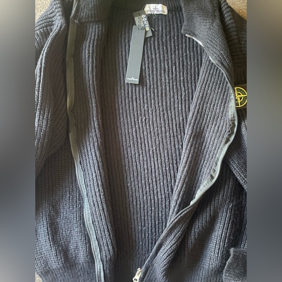 Stone Island Compass-patch cardigan - Picture 4 of 8